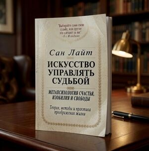 Сан Лайт Искусство Управлять Судьбой Russian Metaphysical Book VG Rare